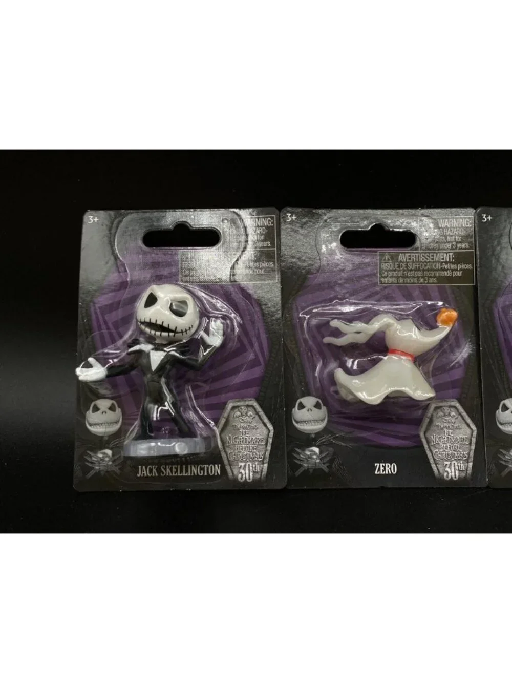 Nightmare Before Christmas Zero Sally Oogie Jack Skellington Mini Figure LOT 5